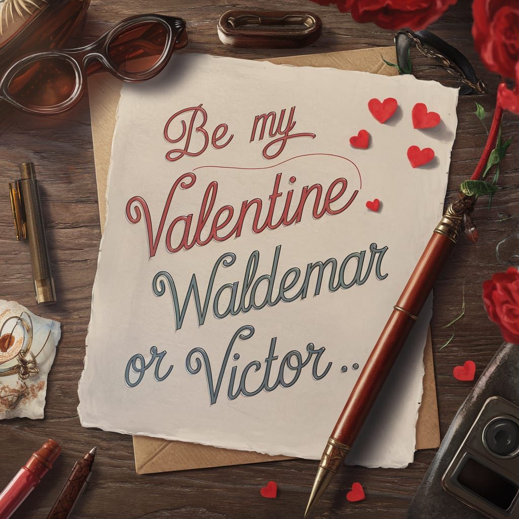 A Heartfelt Valentine's Oath in Whimsical Fantasy
