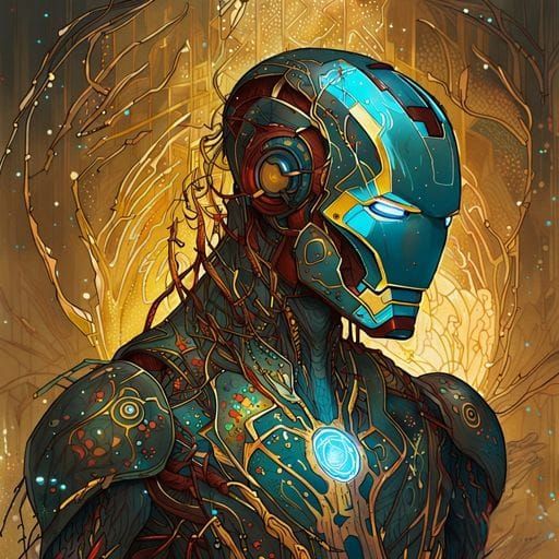 Iron Man Digital Rendering