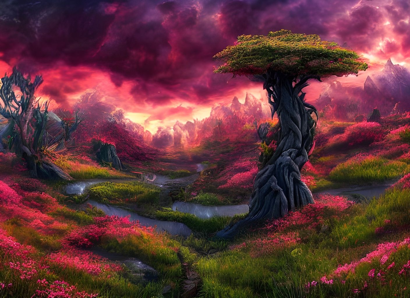 Fantasy/Alien landscape 7