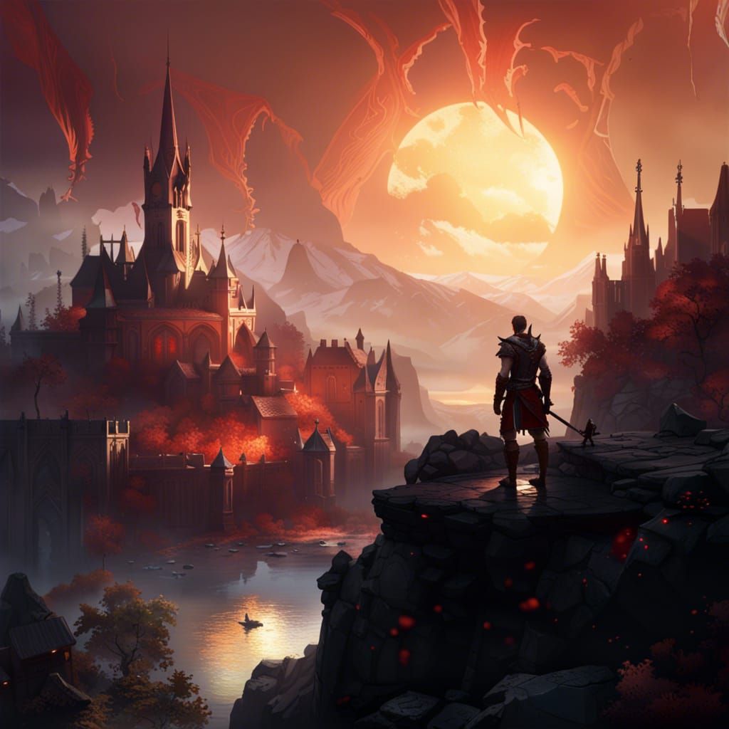 Dark Fantasy Masterpiece in 8k Resolution