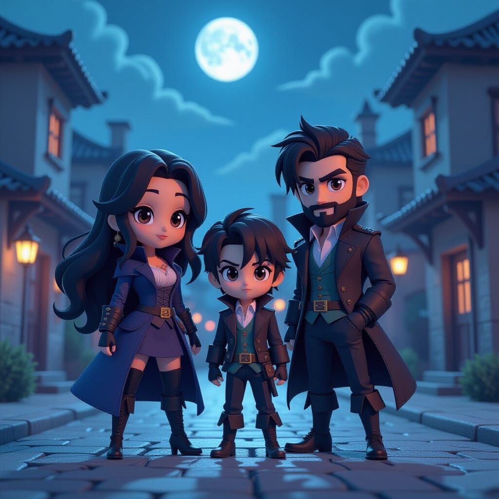 Castlevania-Style Animated Scene with Alucard