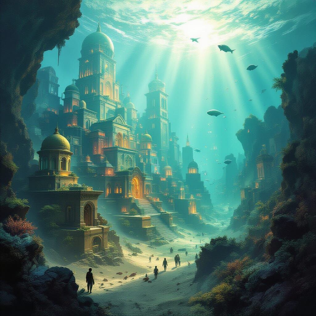 Lost City Reclaimed by Nature