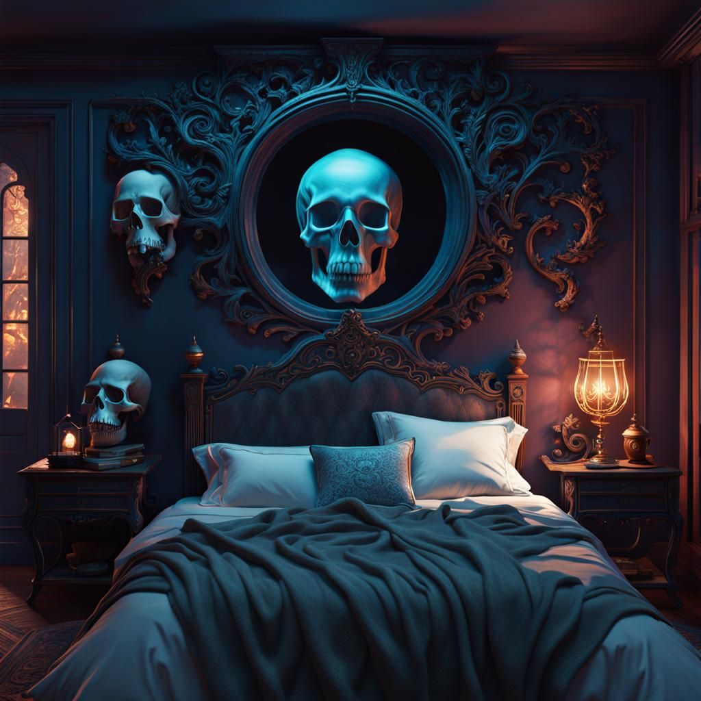 Goth bedroom