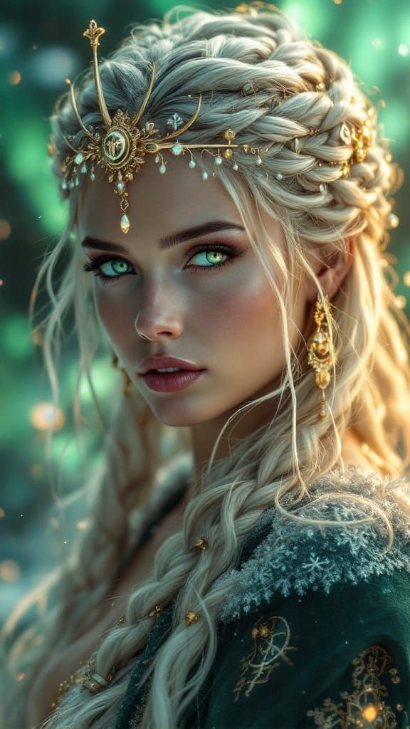 Ethereal Goddess of the Celestial Realm