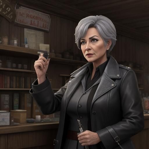 AI Image of a Worn, Elderly Statesperson