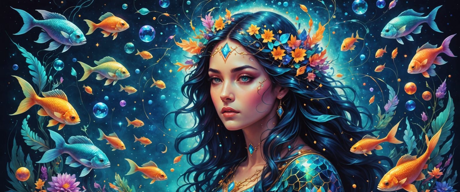 Surreal Zodiac Cosmos