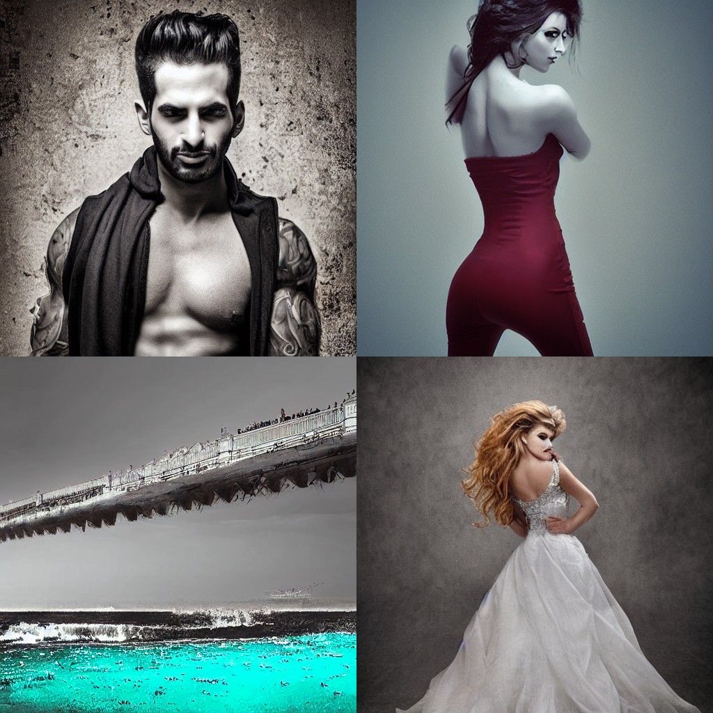 Striking Portrait in Bold Style