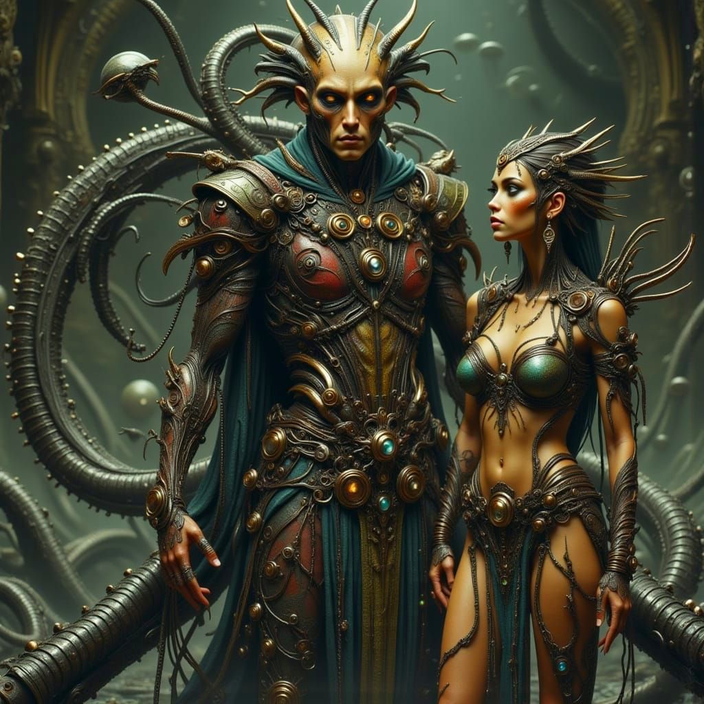 The Royal Alien Overlord and His Captive