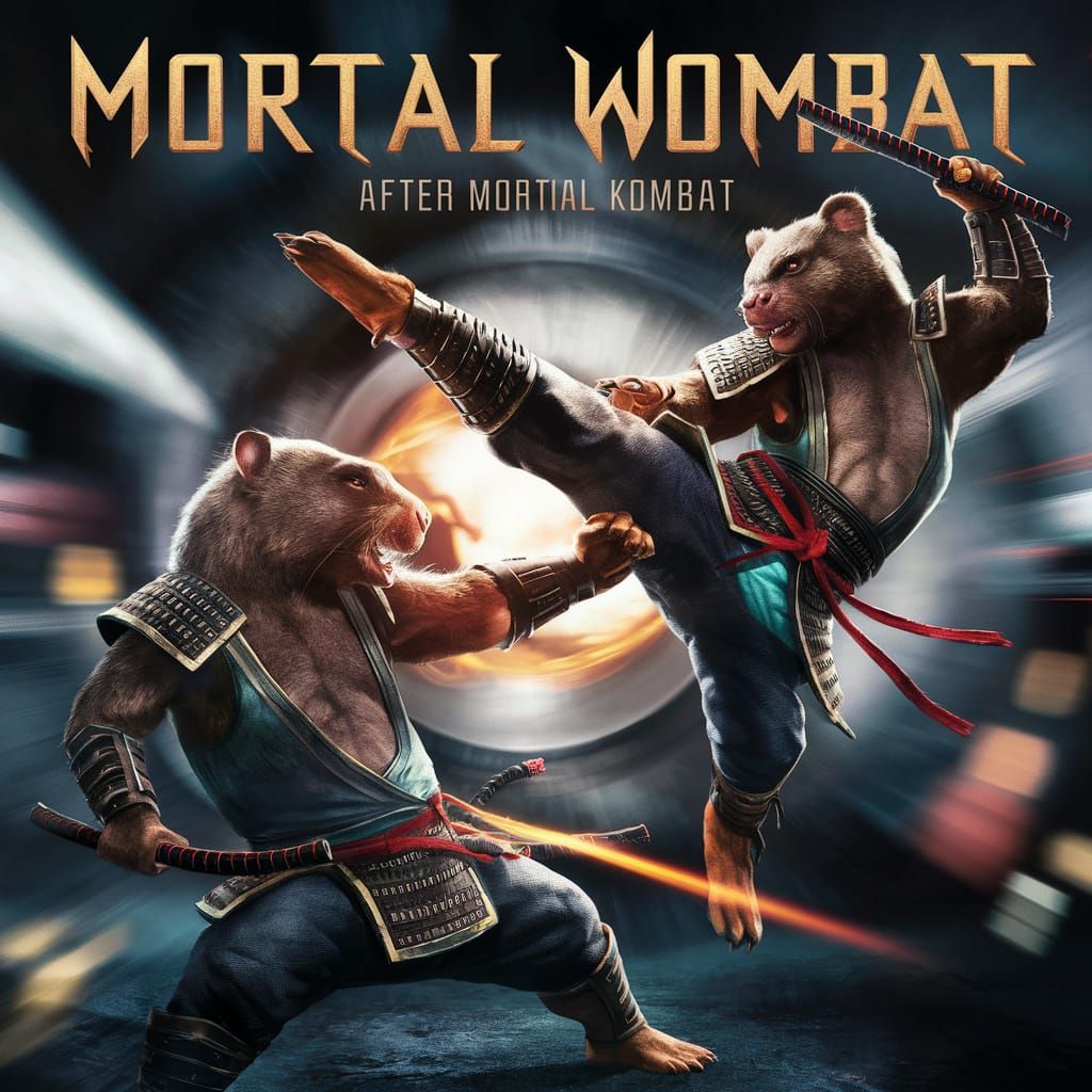 Mortal Wombat: Kung Fu Battle Movie Poster