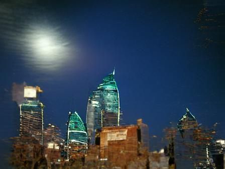 Philly in the moonlight