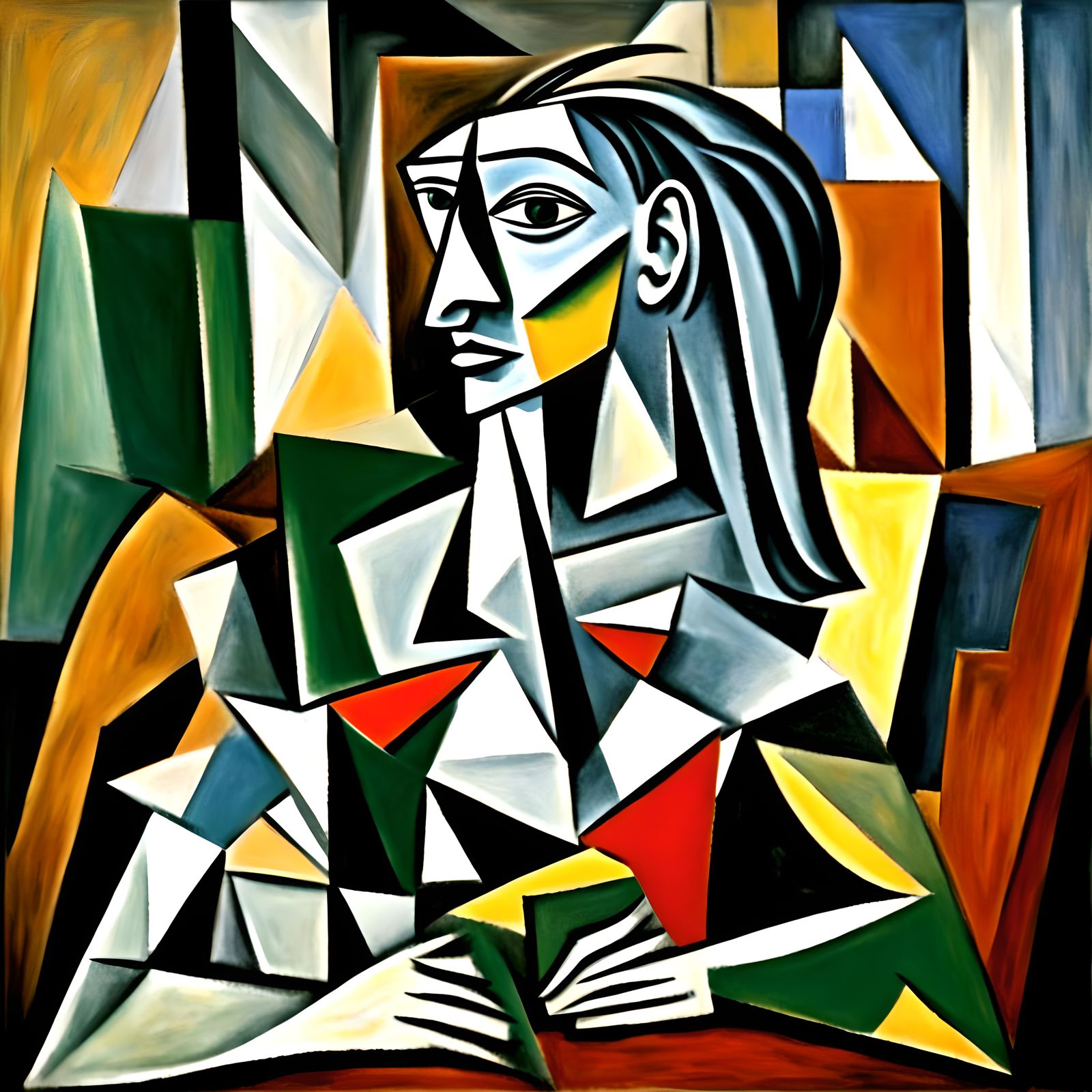 Picasso in situation cubism exactly suited for in situ help