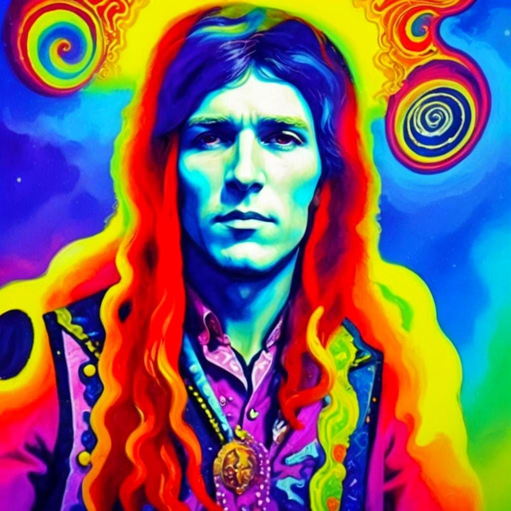 Psychedelic Billy the Kid Ascends to Heaven