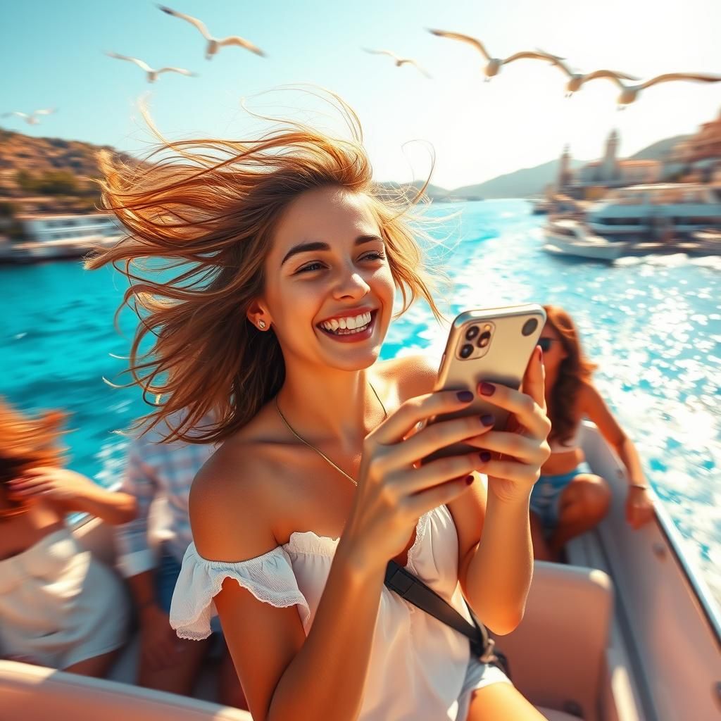 Aegean Sea Ferry Trip to Rhodes Island