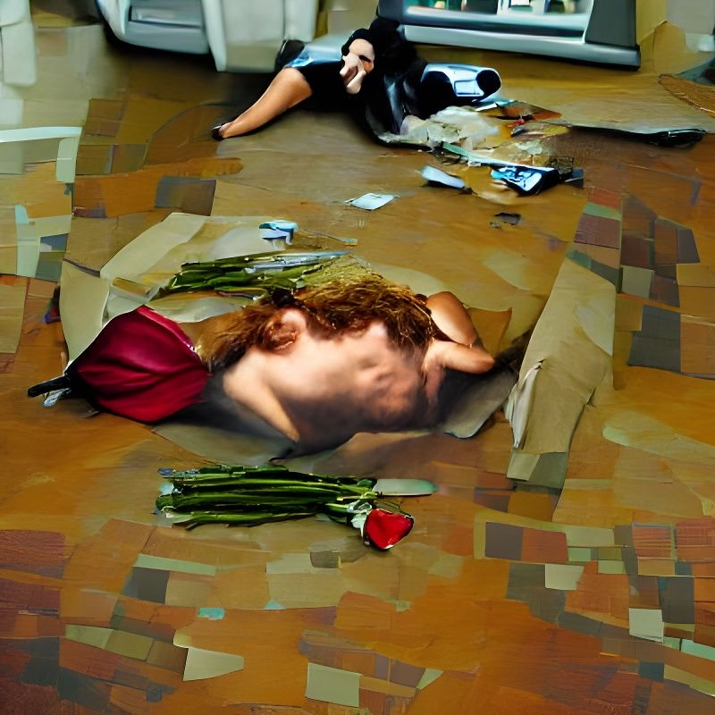 Fallen Woman in Renaissance Hyperrealism