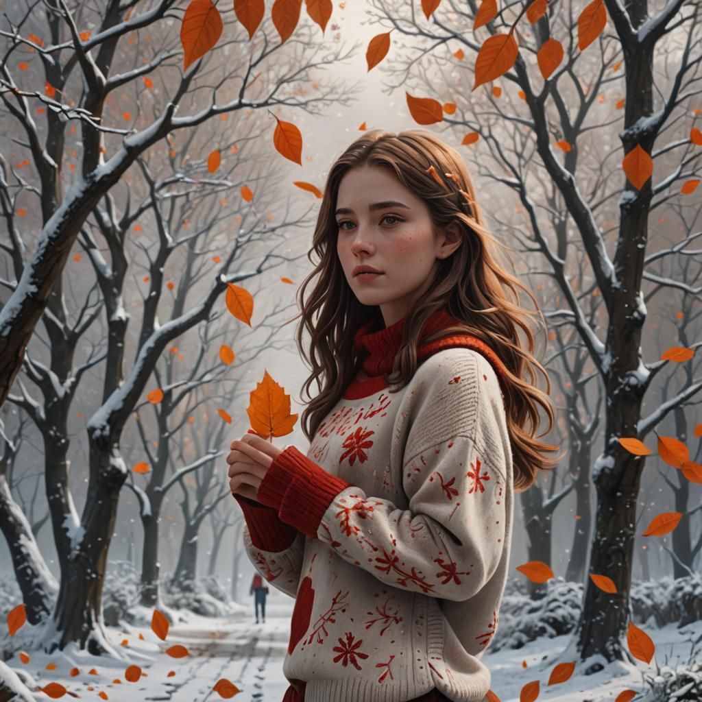 Surreal Autumn God Reveals Winter Landscape