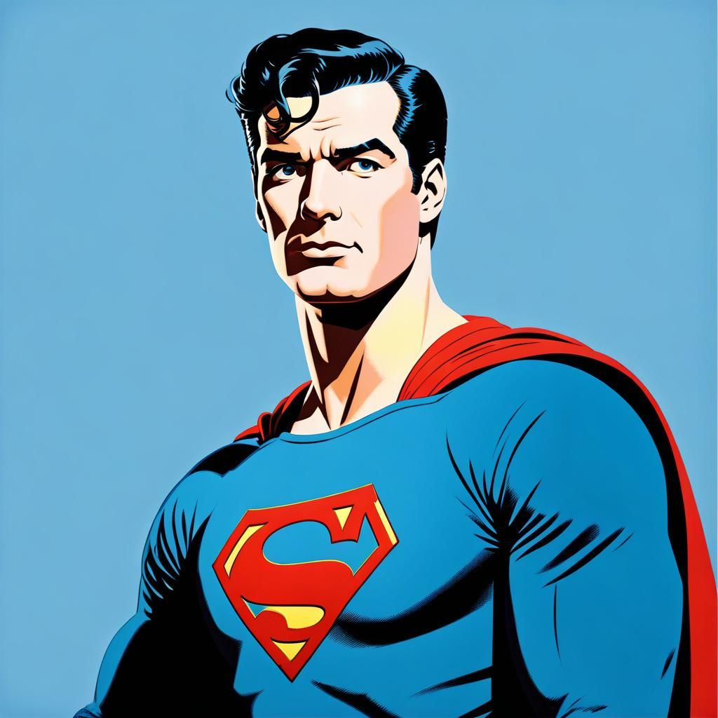 Pop Art Superman
