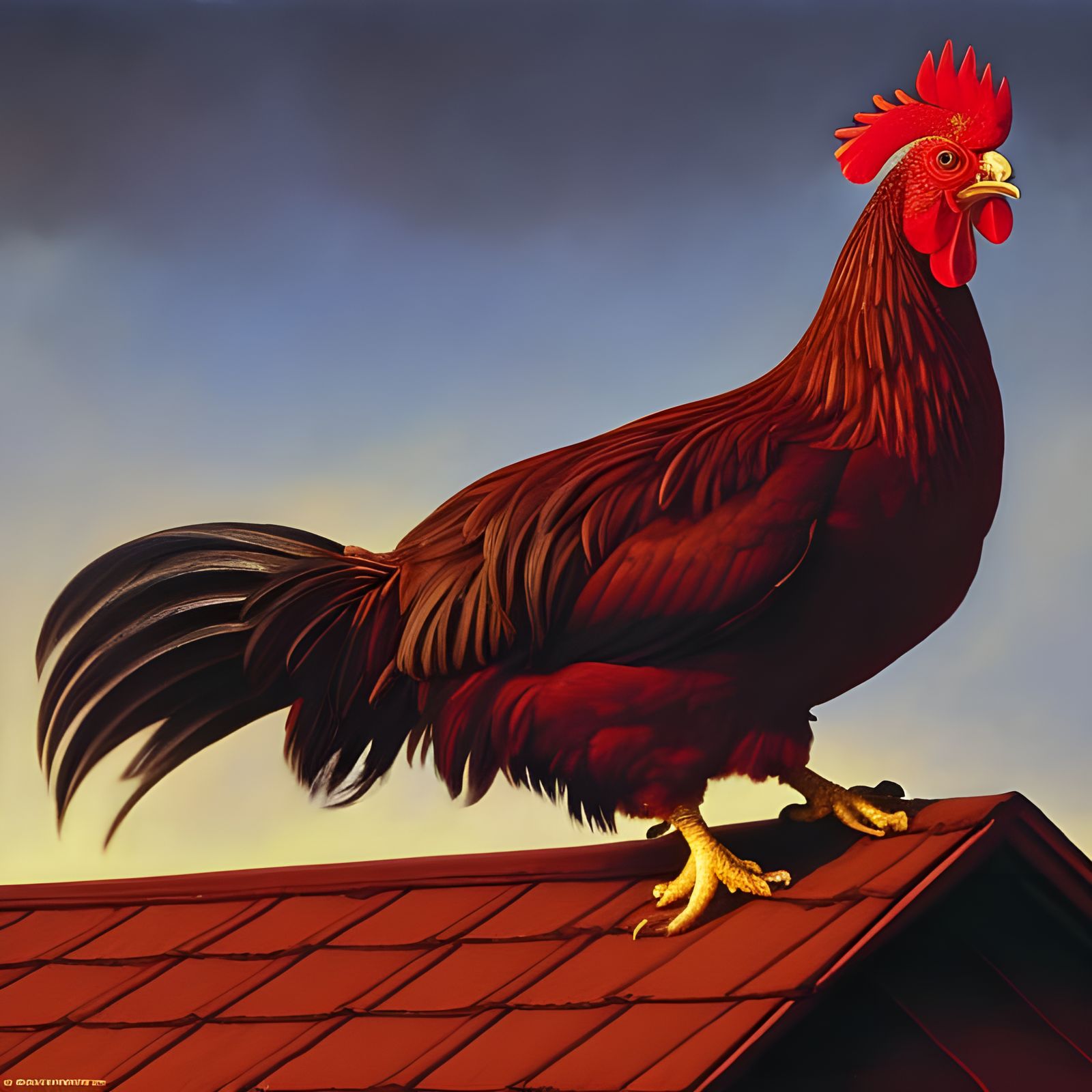 Tripp’s Fowl - A Rhode Island Bird