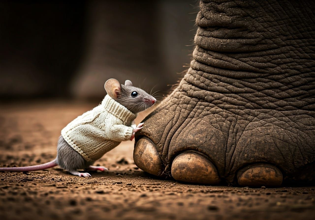Mouse and Elephant: A Study in Scale