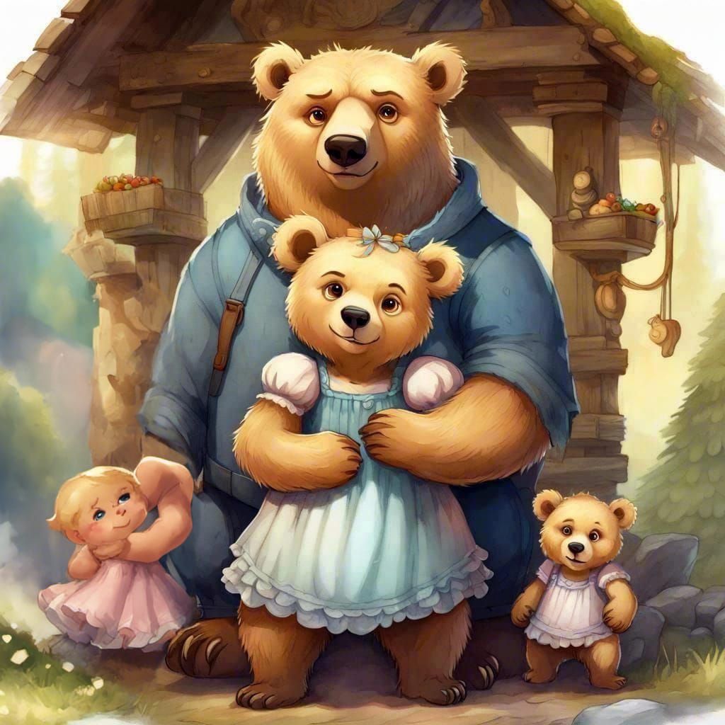 Cute Blond Princess in AI Generated Image