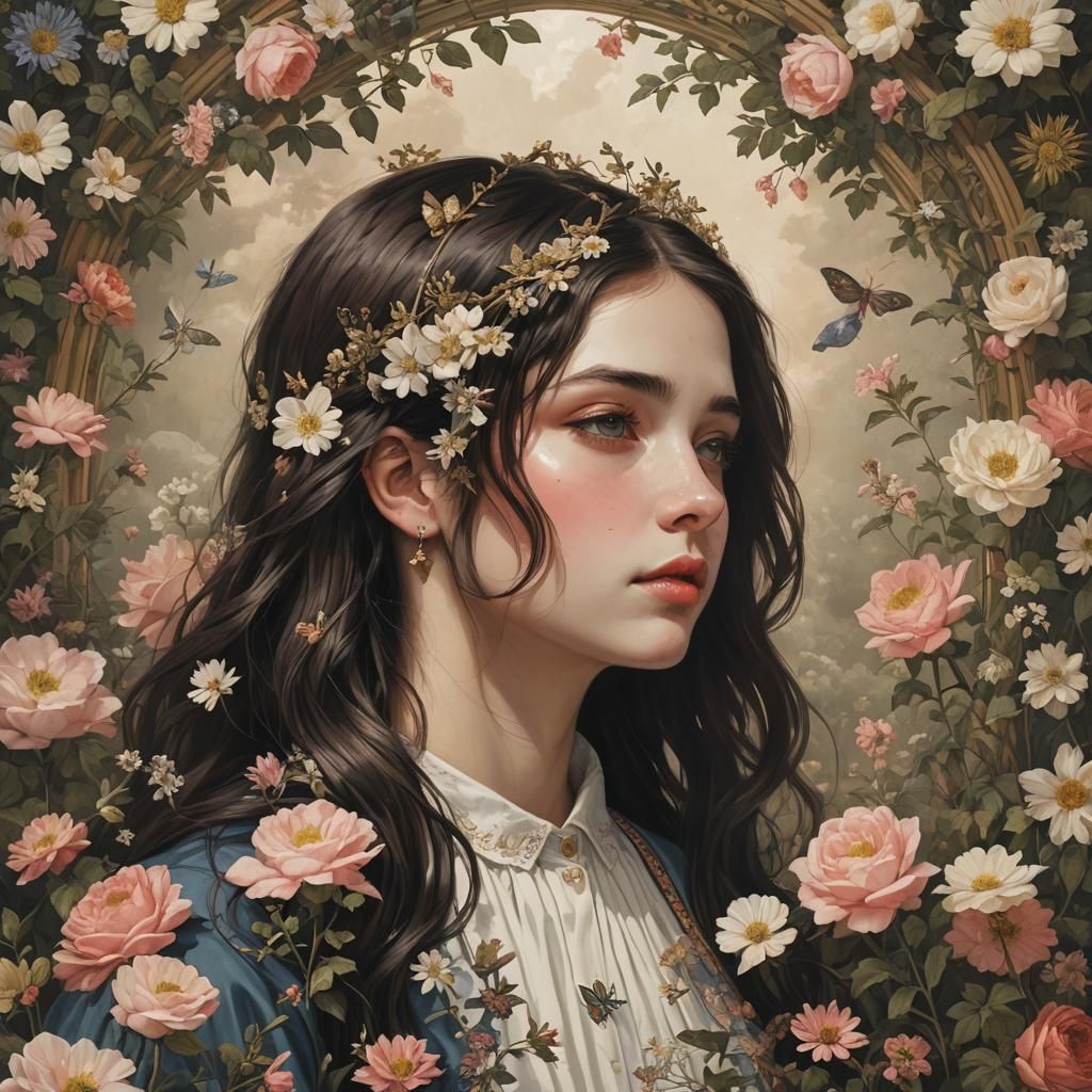 AI Interpretation of 'God Bless the Girl'