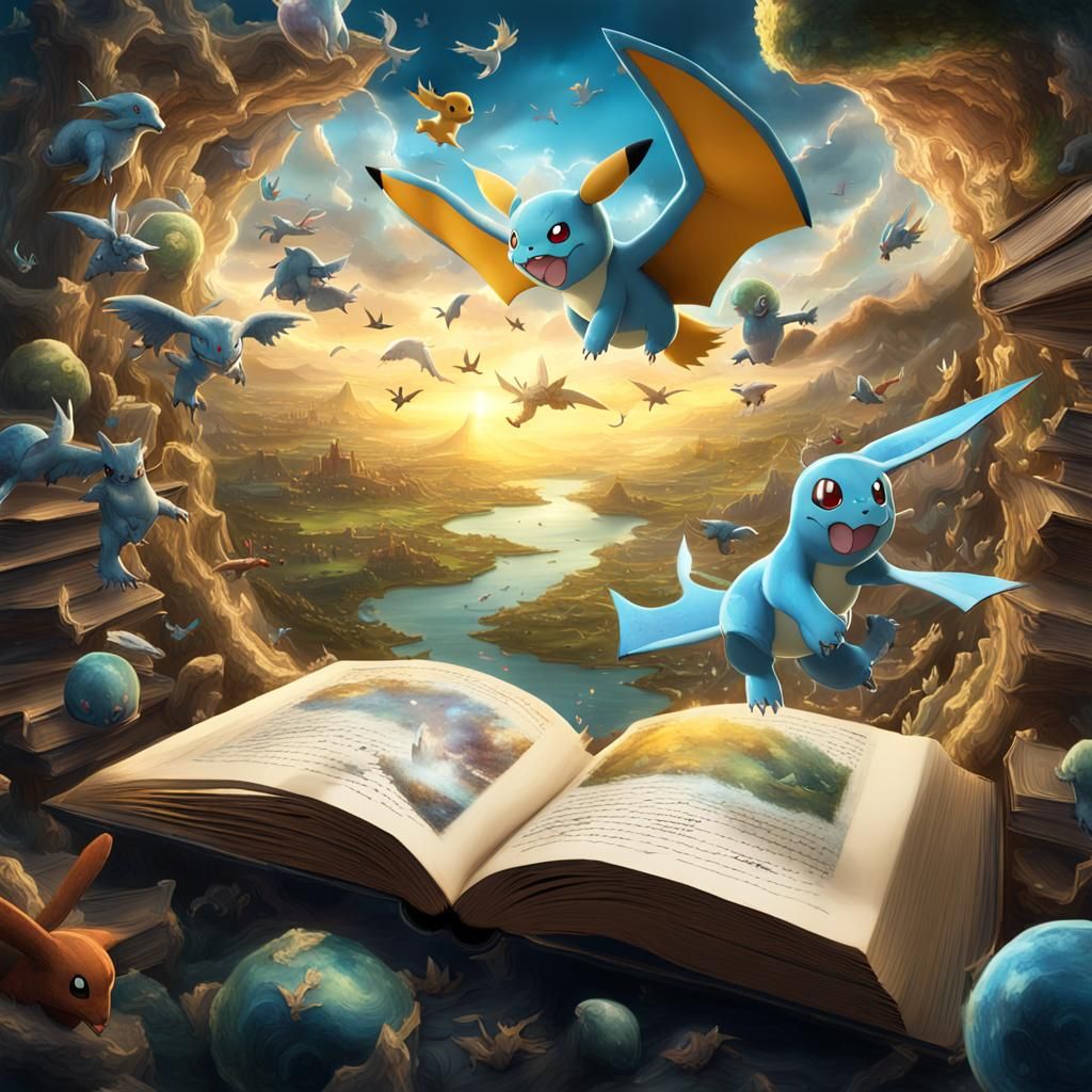Pokemon World Emerges from Pop-Up Book