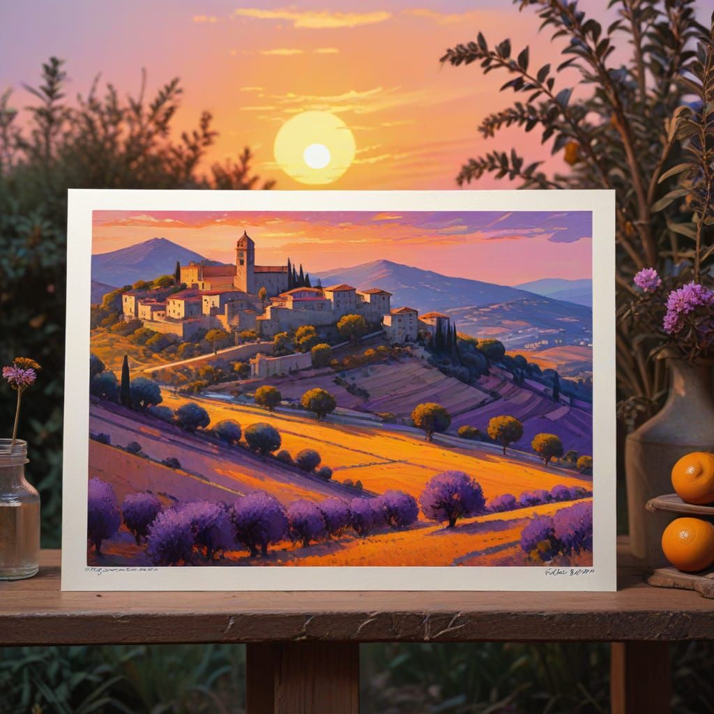 Impressionist Masterpiece of Sopelana at Golden Hour