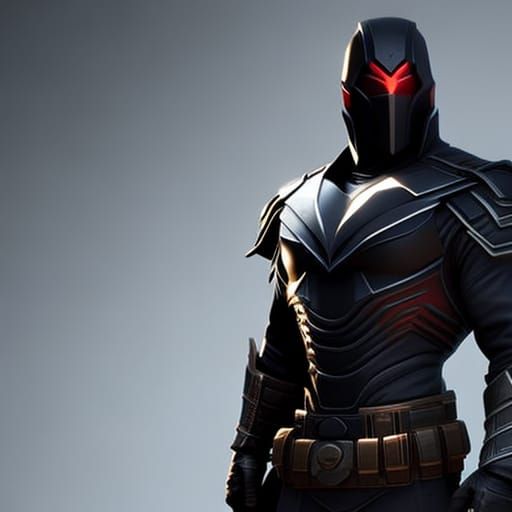 Dark Vigilante Hero in Quantum Realism