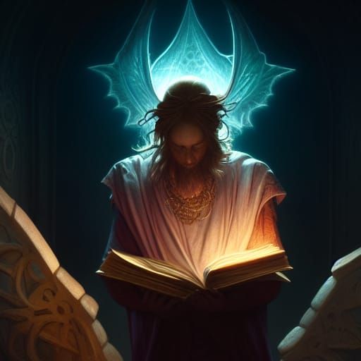 Hyperdetailed Magic Spells Concept Art as Digital Illustrati...