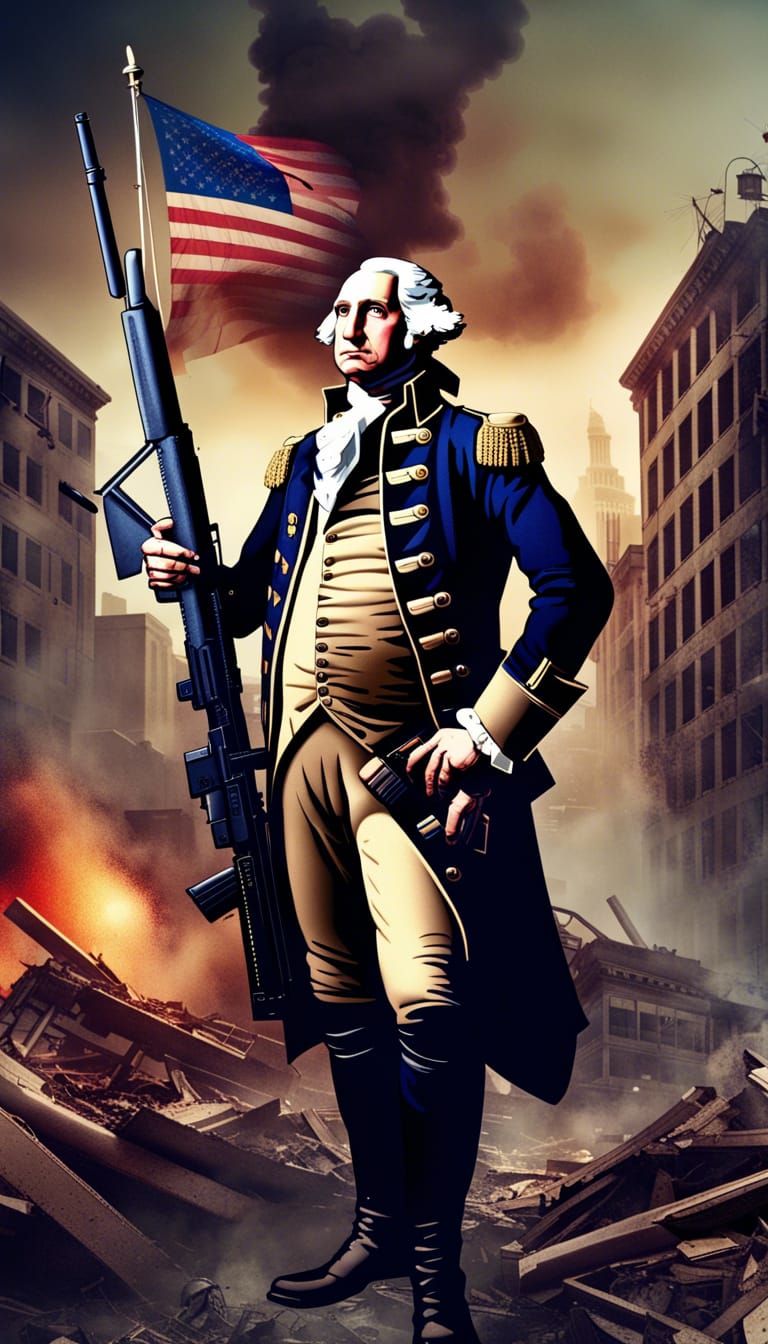 George Washington: Modern Military Leader in Ruins