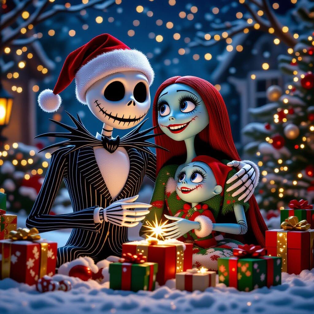 Jack Skellington & Sally's Joyful Christmas Celebration