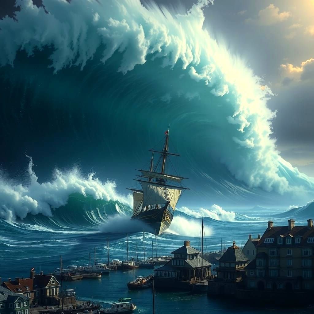 Ship in Peril, Harbor Under Siege