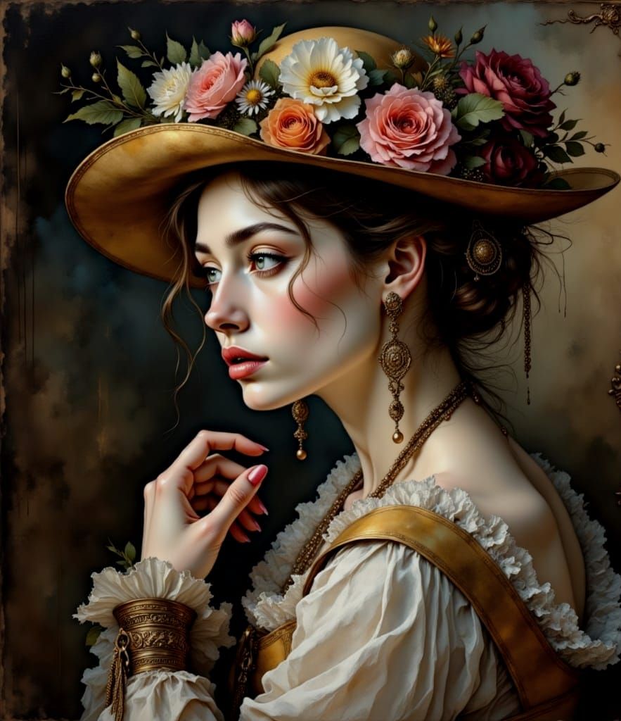 Woman of the baroque