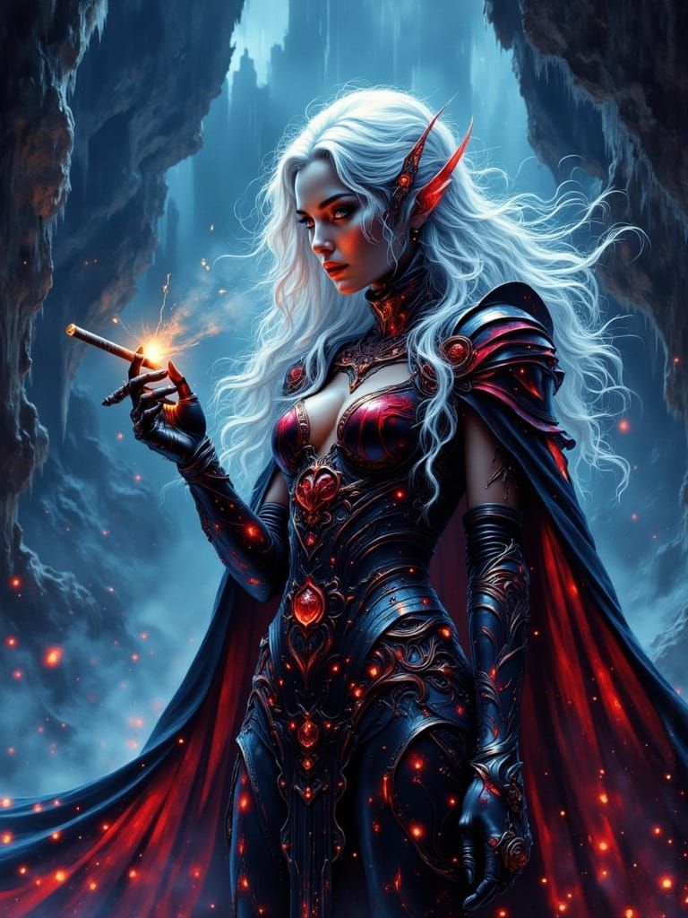 Drow Priestess of the Spider Queen