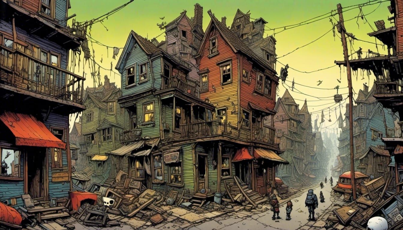 Ghost Town Slum Masterpiece of the 2000s