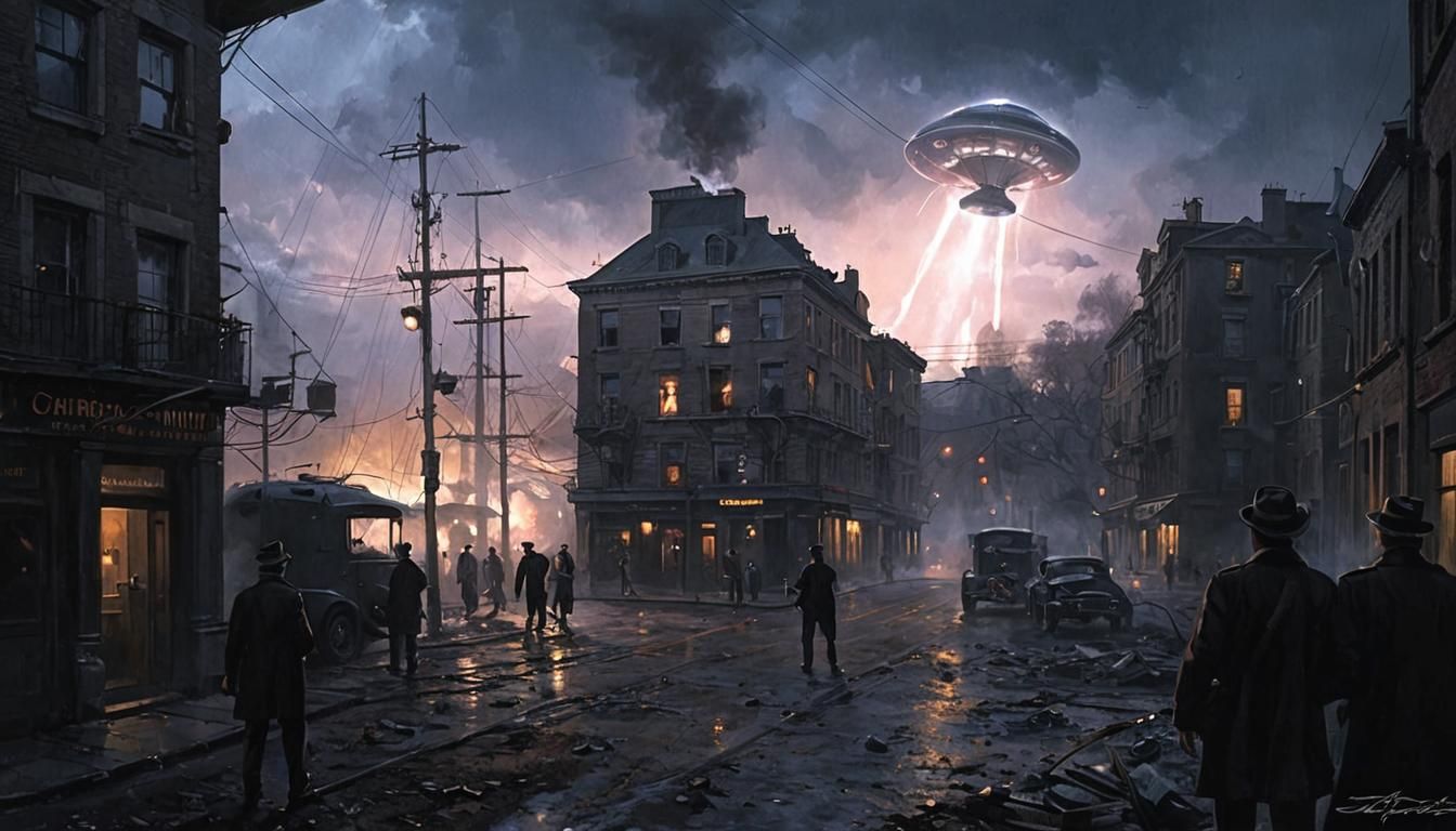 Noir Night: A War of the Worlds Encounter