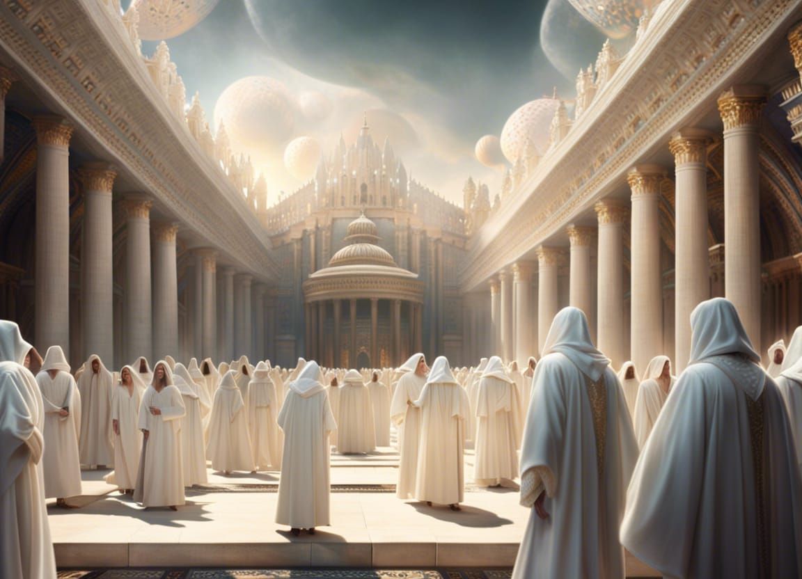 People Raptured Upward in Epic Cinematic Scene