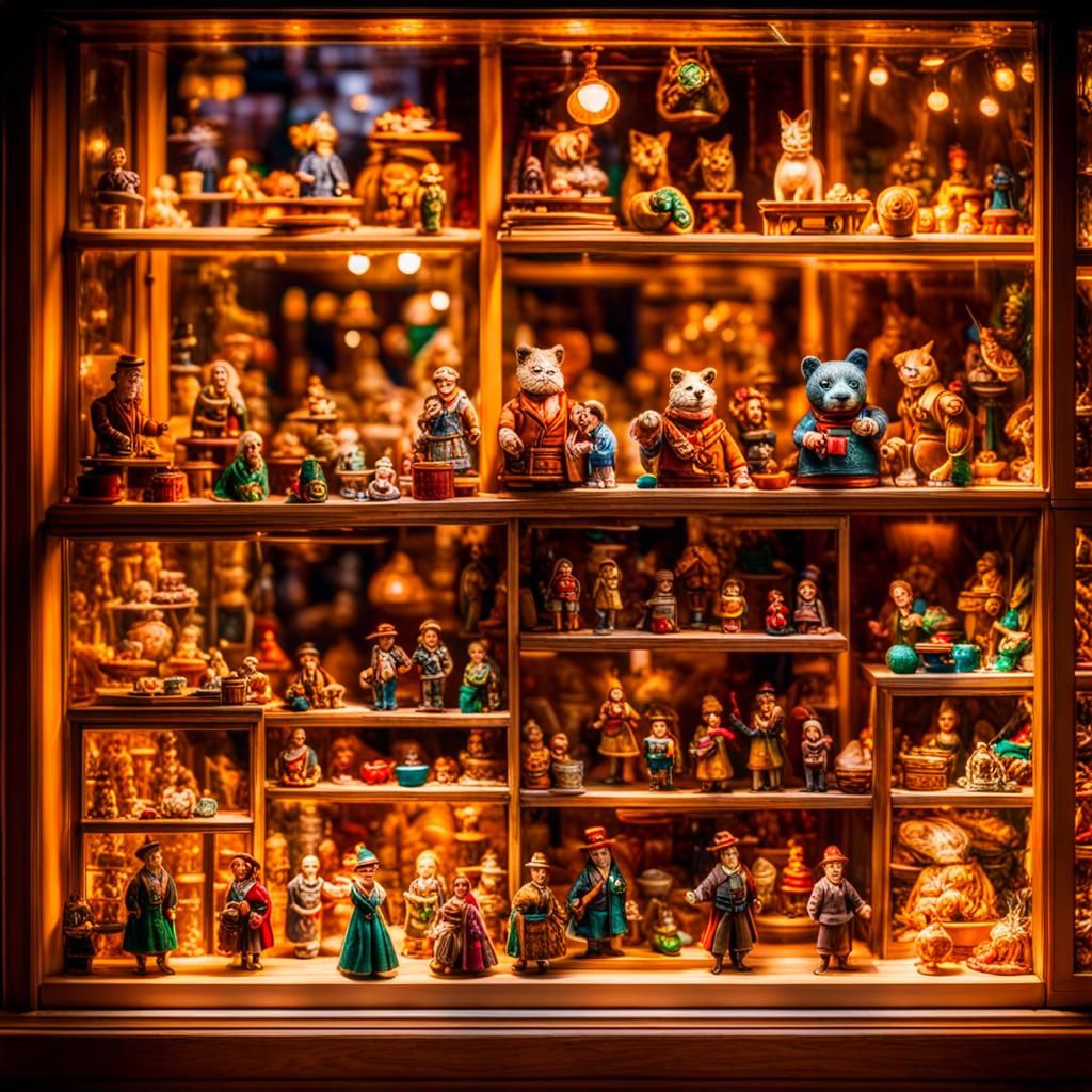 Toy Shop Window Displays