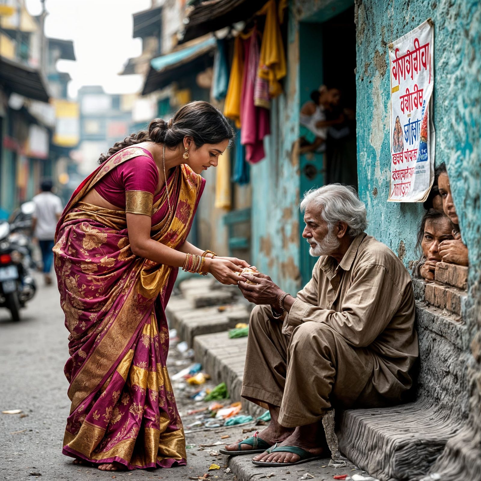 Helping a fellow citizen back home in Bombay