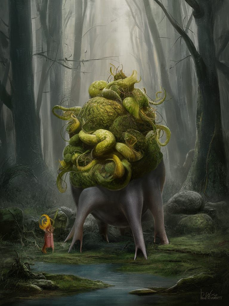 Ethereal Slug Munchies Food Package in Fantasy Style