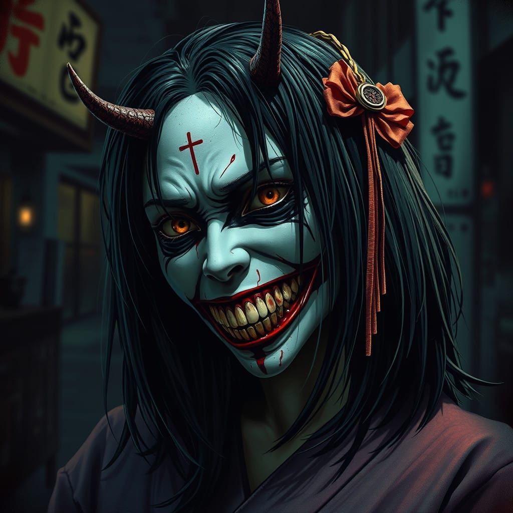 Kuchisake-onna: Japanese Horror Icon in Dark Realism