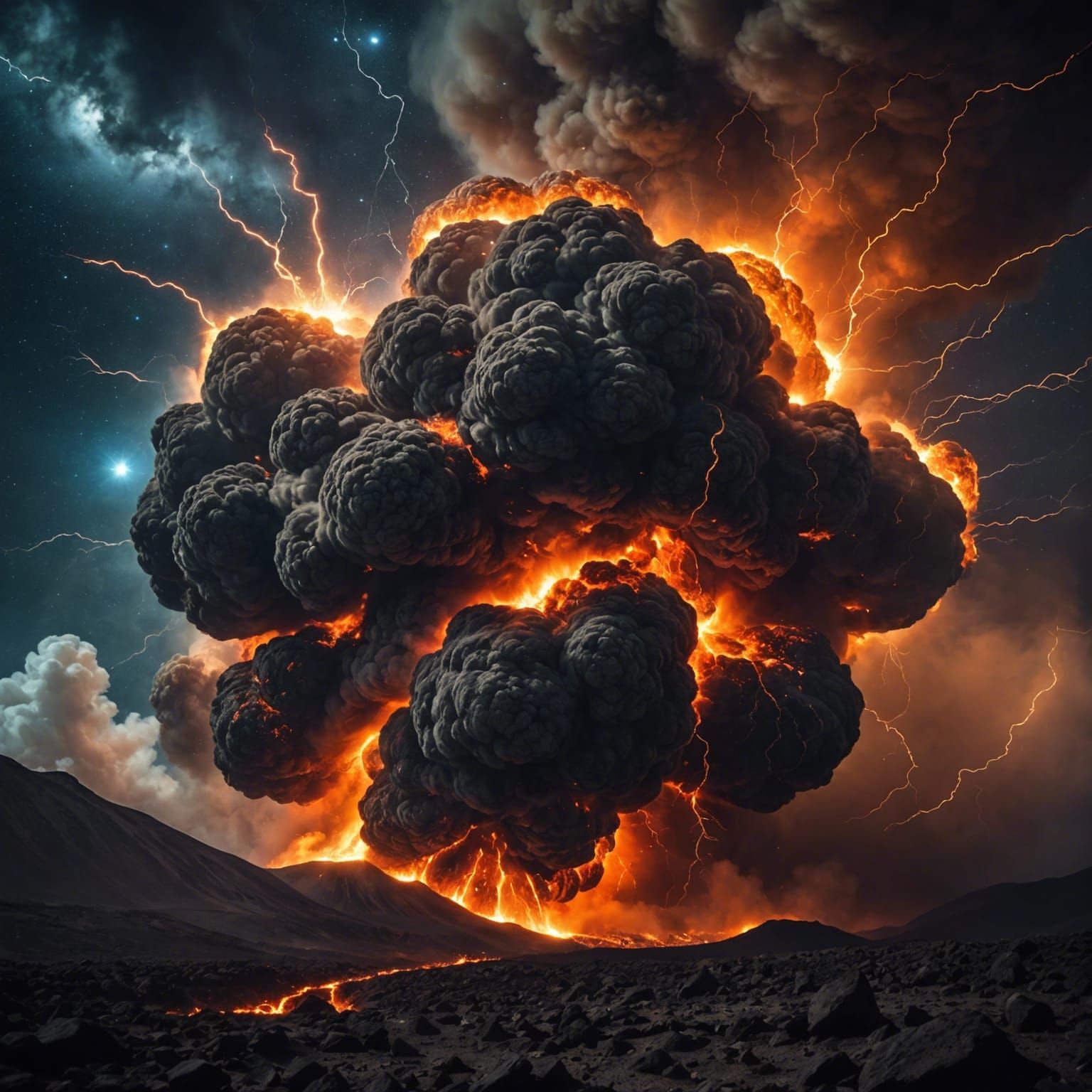 Genesis: A Universe is Born in Fire and Light