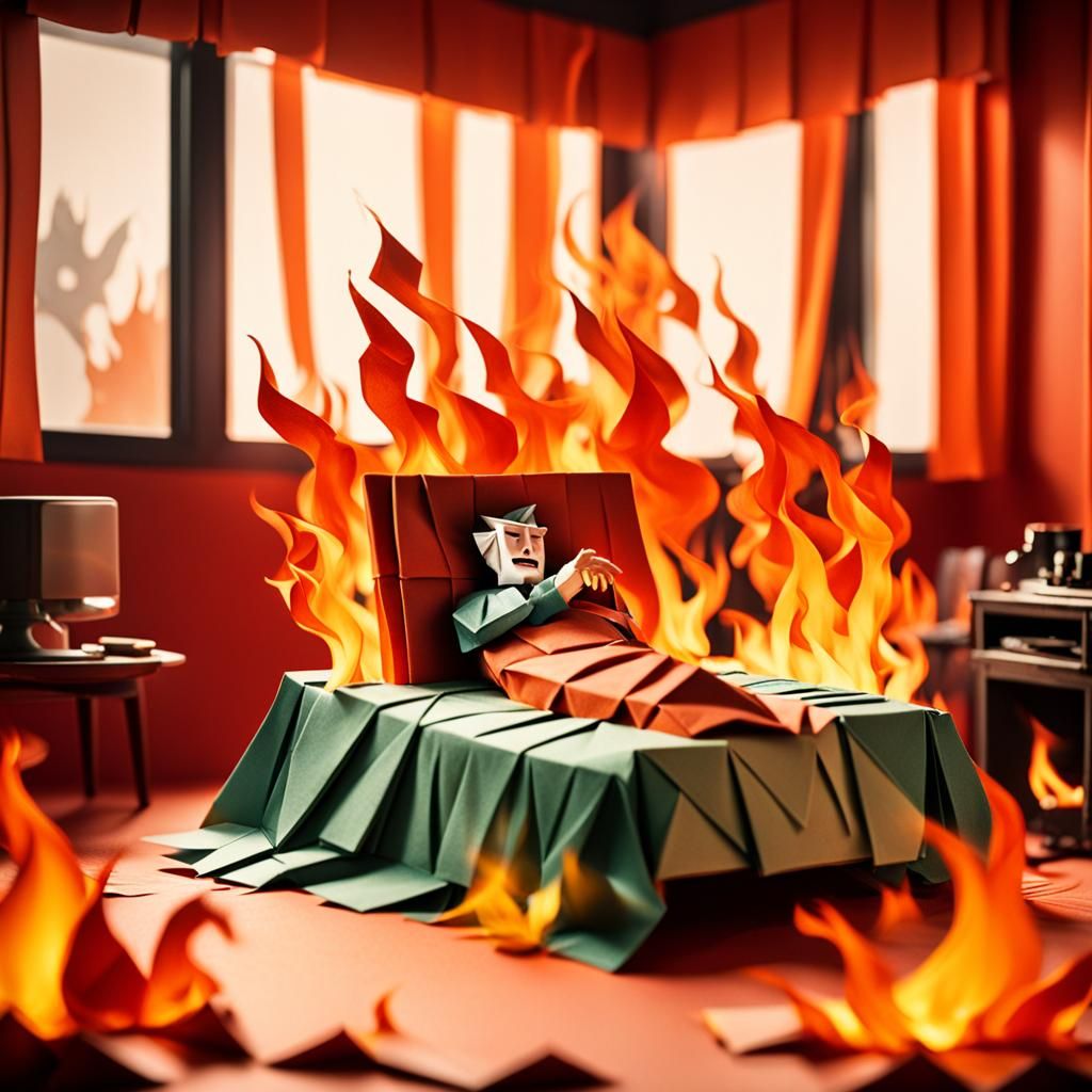 Paper Flames