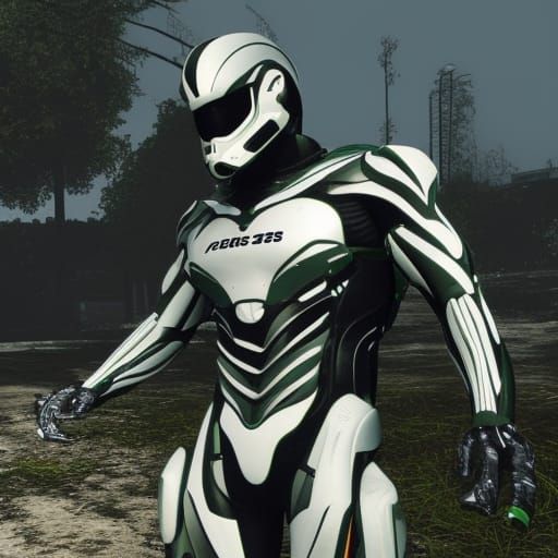 Crysis 3 Nanosuit Digital Rendering