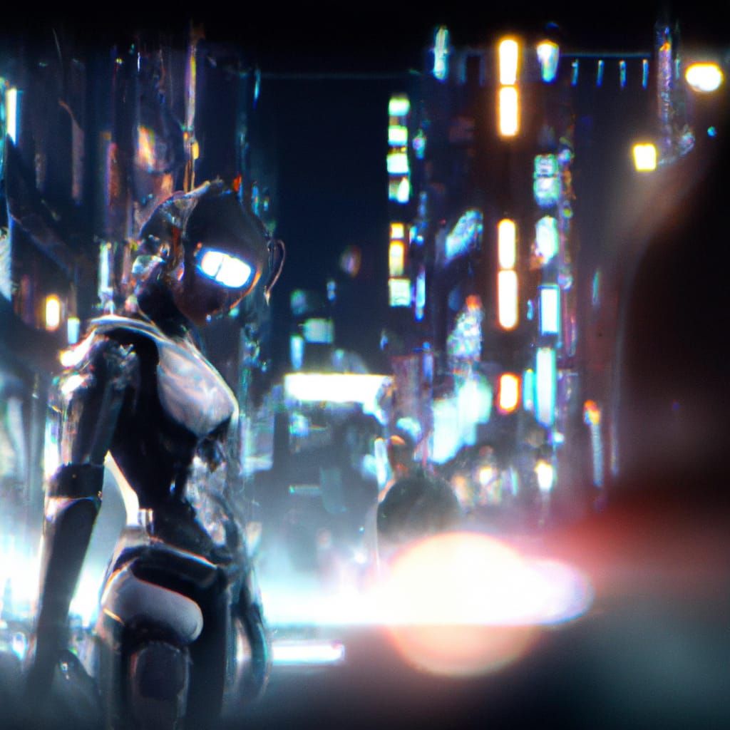 Gritty Cyberpunk Character Concept Art in 8K