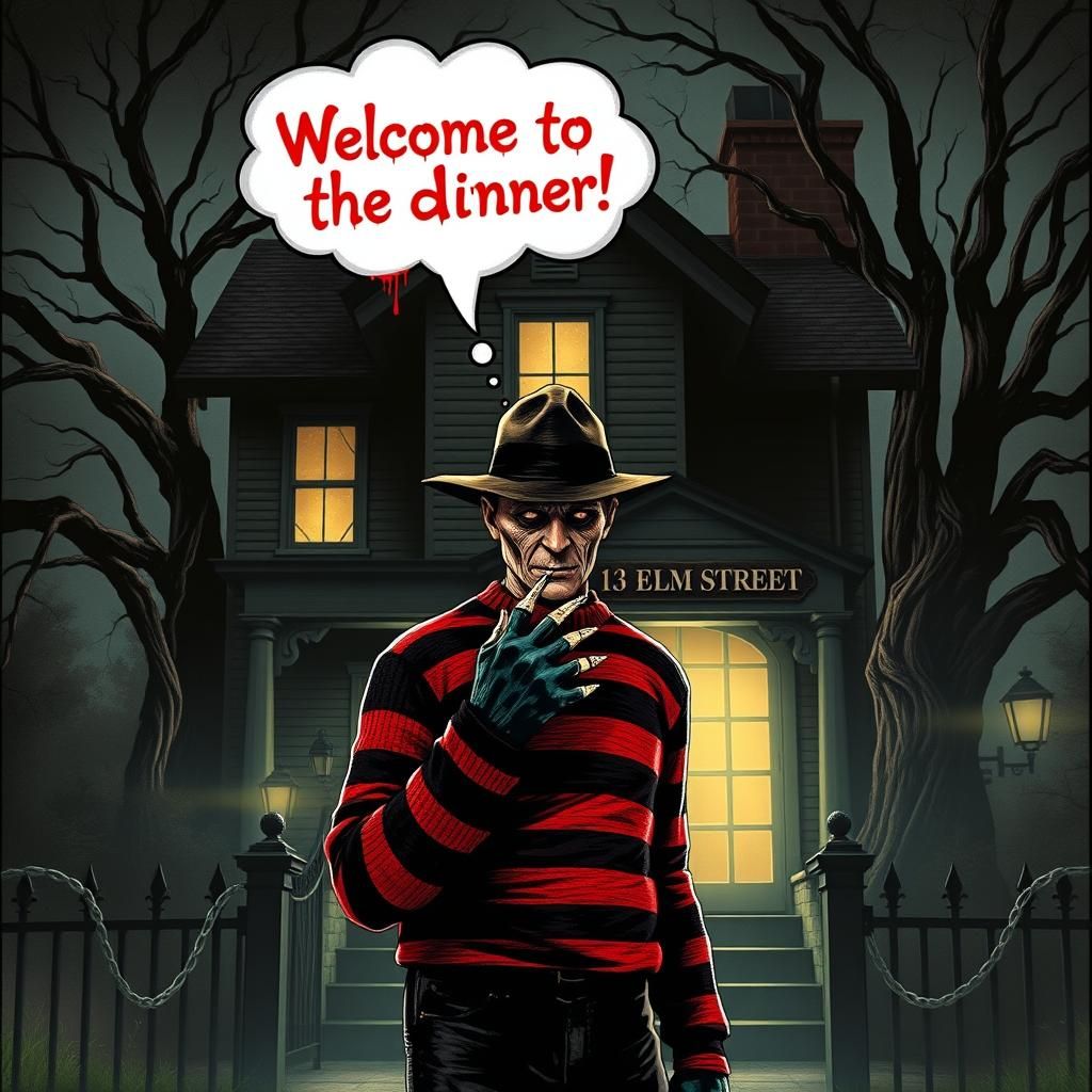 Freddy Krueger at 13 Elm Street