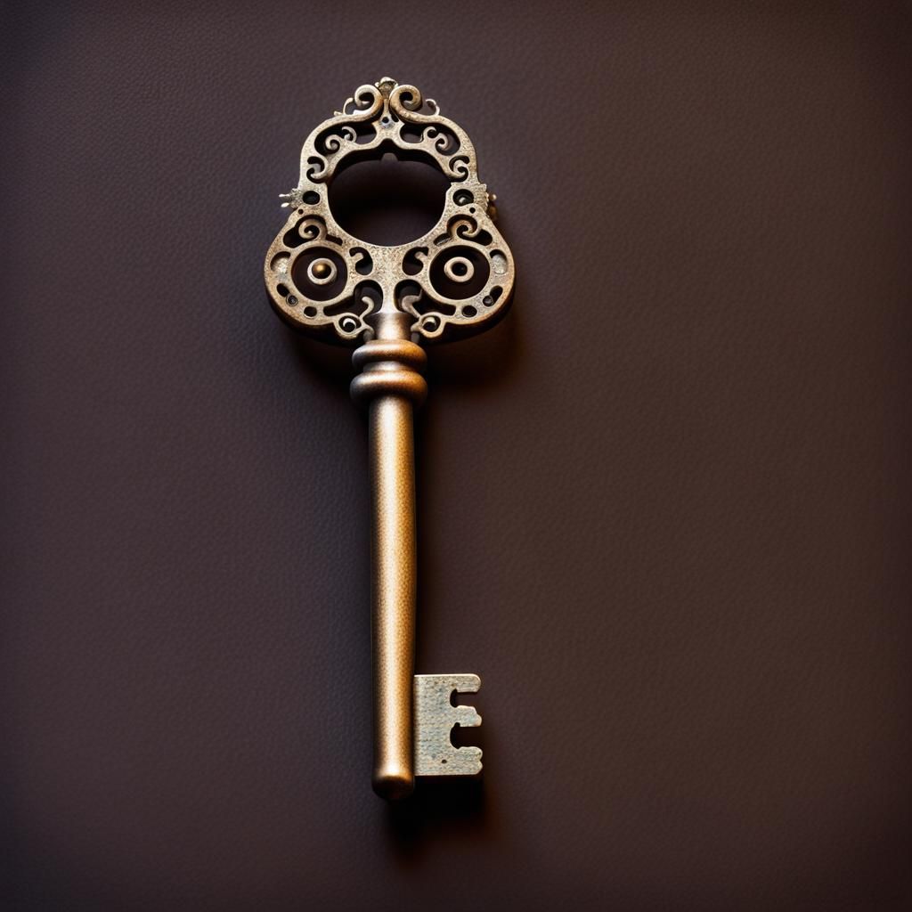 Surreal Skeleton Key: A Dreamlike Depiction