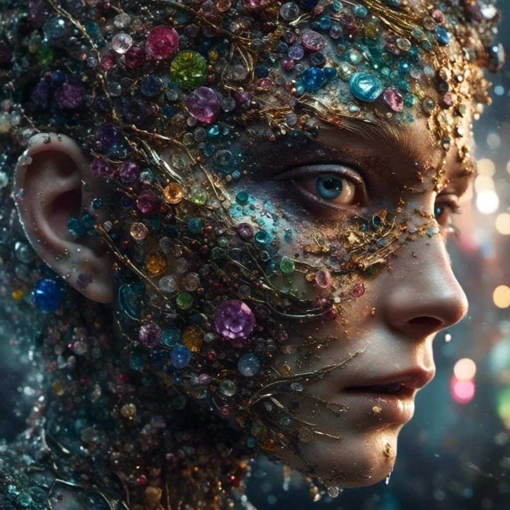 Dark Fantasy Horcrux in Hyperrealistic Style