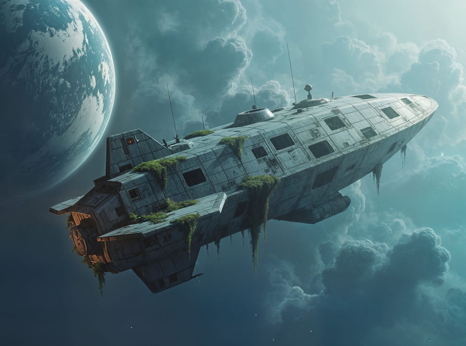 A Spaceship Underway Gathers No Moss