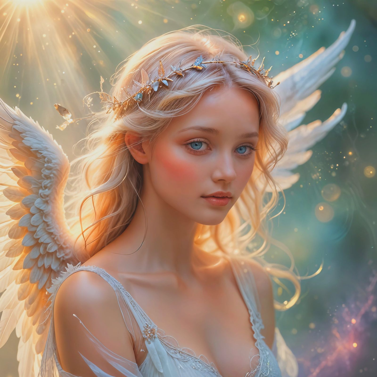 Ephemeral Angel: A Vision of Beauty