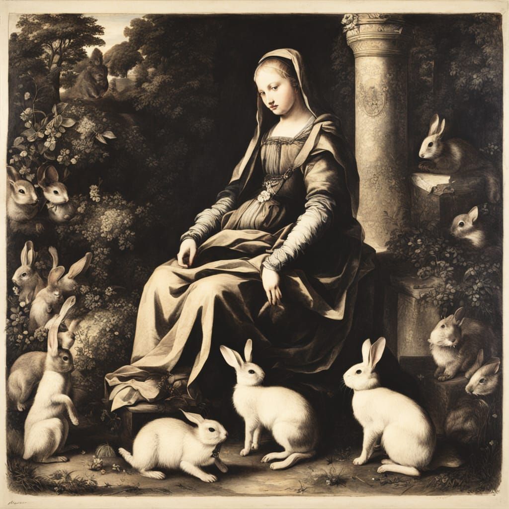 Titian's Madonna of the Rabbit